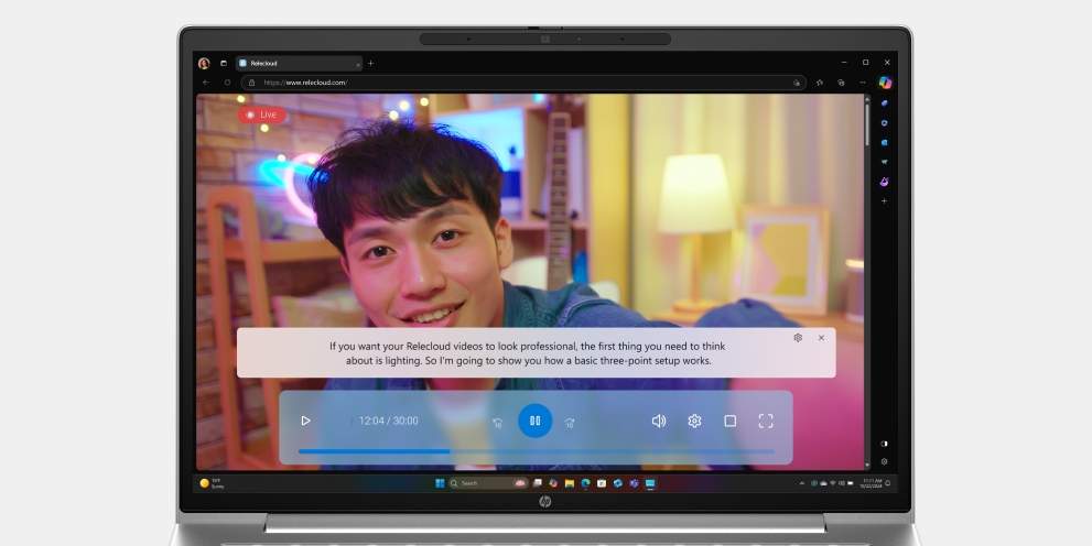 Connect with Live Captions